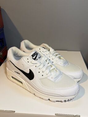 Nike Air Max Sneakers with Black Swoosh